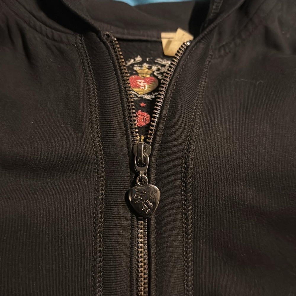 Twisted Heart Jacket size L and Pants size XL color:Black/Silver Set L-XL - Picture 8 of 13